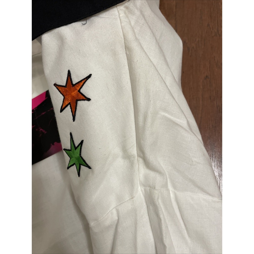 Vintage Panhandle Slim Western Shirt Embroidered Star Shoulder Pad Women's Small - Picture 10 of 12